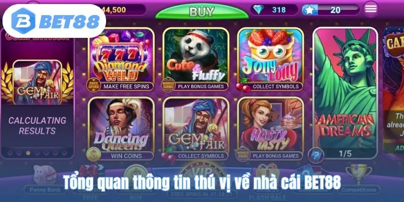 Tổng quan thông tin thú vị về nhà cái BET88
